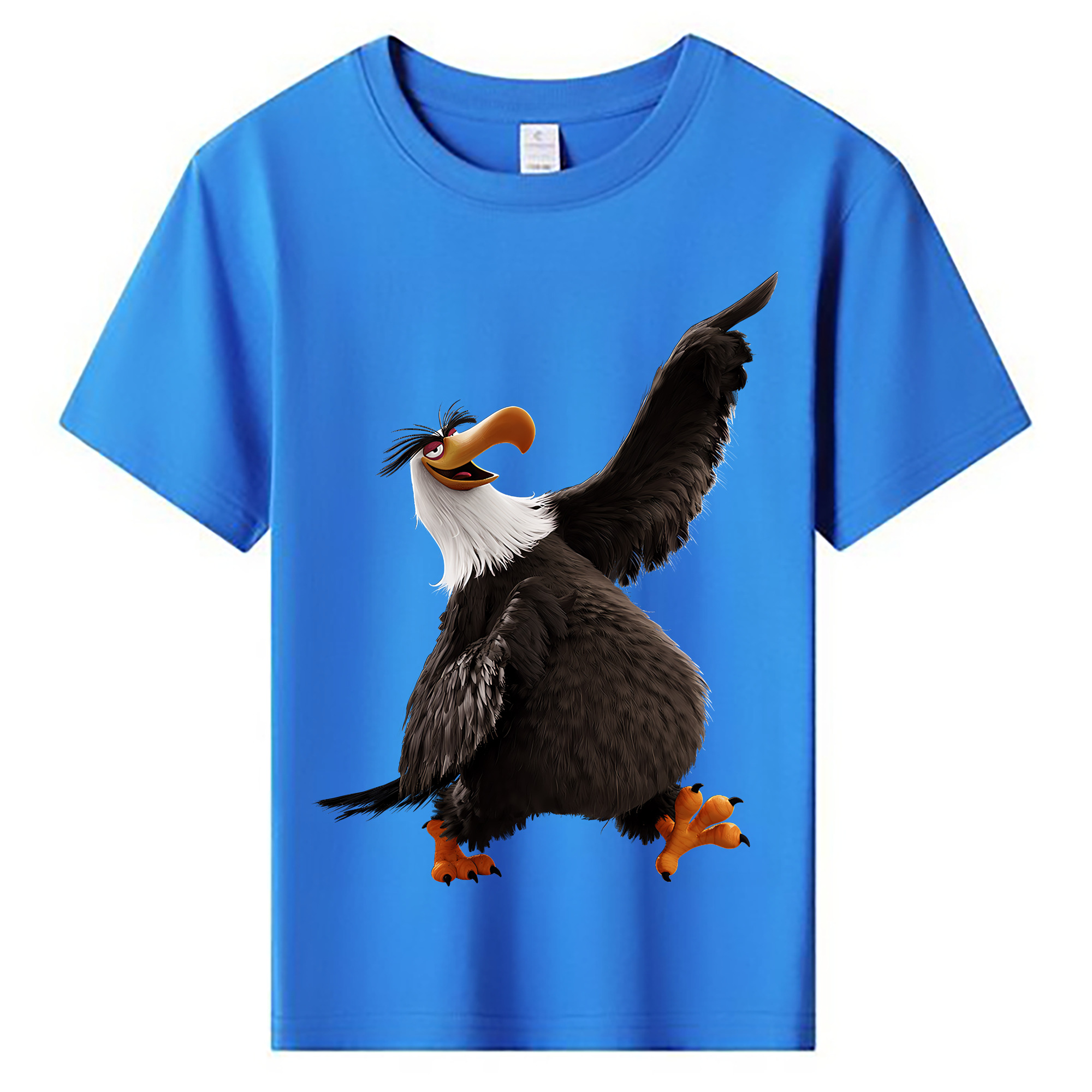 （画像用） Angry Birds アングリーバード 綿100％キッズTシャツ（フロントプリント）
